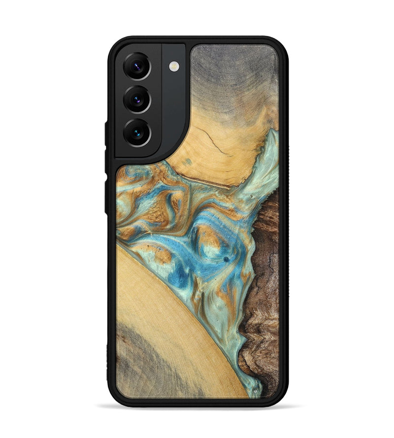 Galaxy S22 Plus Wood+Resin Phone Case - Makayla (Mosaic, 694342)