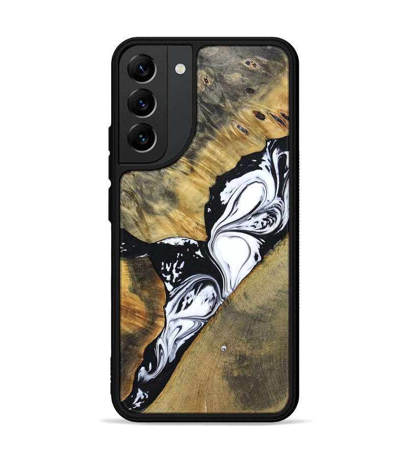 Galaxy S22 Plus Wood+Resin Phone Case - Kelsie (Mosaic, 694343)