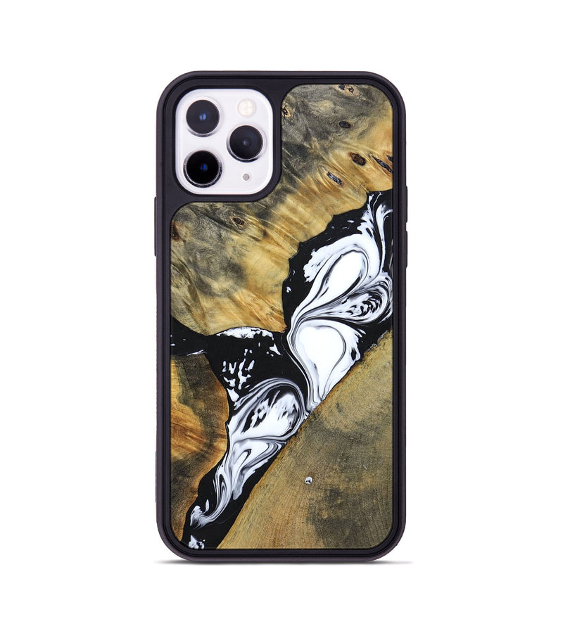 iPhone 11 Pro Wood+Resin Phone Case - Kelsie (Mosaic, 694343)