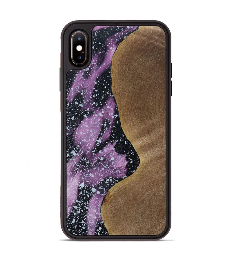 iPhone Xs Max Wood+Resin Phone Case - Kennedi (Cosmos, 694346)