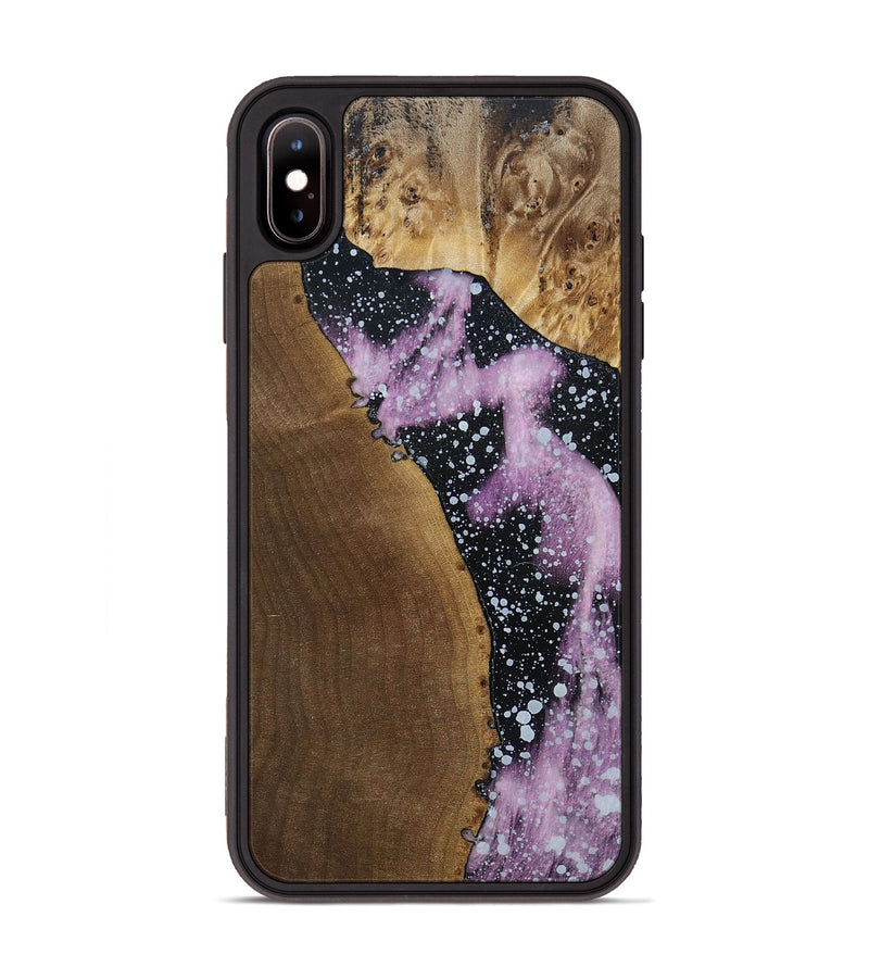 iPhone Xs Max Wood+Resin Phone Case - Casey (Cosmos, 694352)