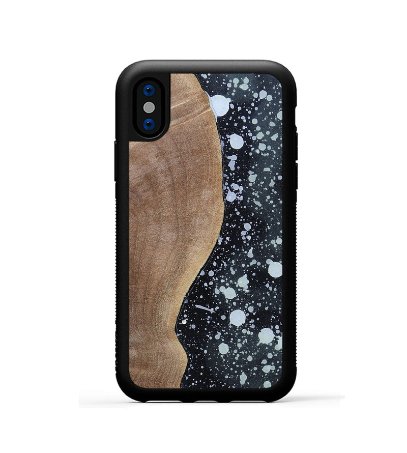iPhone Xs Wood+Resin Phone Case - Jonas (Cosmos, 694359)