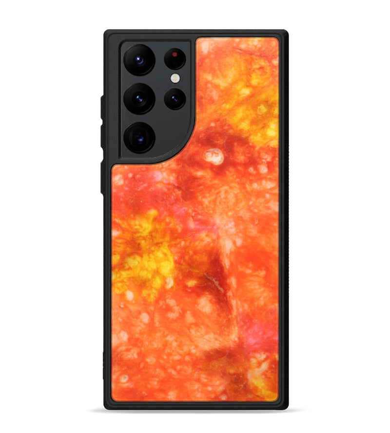 Galaxy S22 Ultra Wood+Resin Phone Case - Lamont (Watercolor, 694373)