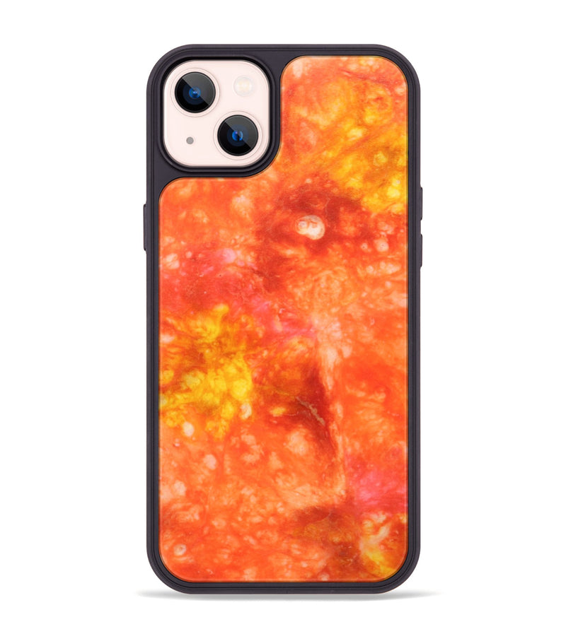 iPhone 14 Plus Wood+Resin Phone Case - Lamont (Watercolor, 694373)