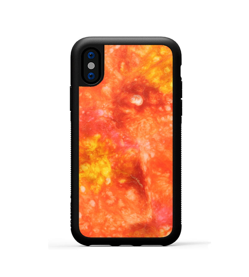 iPhone Xs Wood+Resin Phone Case - Lamont (Watercolor, 694373)