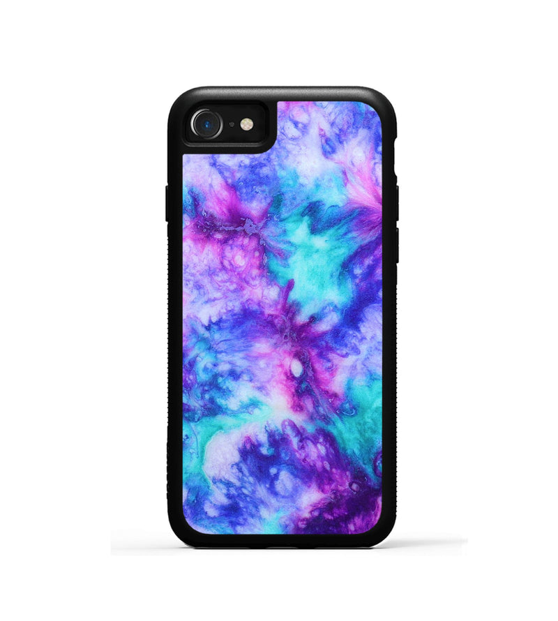 iPhone SE Wood+Resin Phone Case - Kristi (Watercolor, 694374)