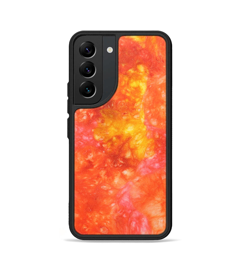 Galaxy S22 Wood+Resin Phone Case - Roman (Watercolor, 694379)