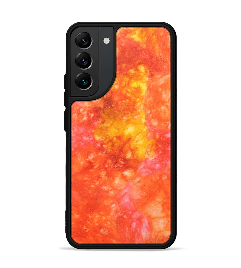 Galaxy S22 Plus Wood+Resin Phone Case - Roman (Watercolor, 694379)