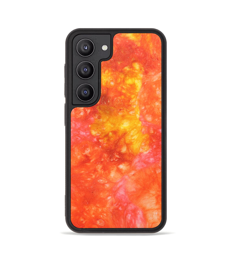 Galaxy S23 Wood+Resin Phone Case - Roman (Watercolor, 694379)