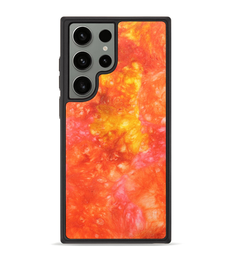 Galaxy S23 Ultra Wood+Resin Phone Case - Roman (Watercolor, 694379)