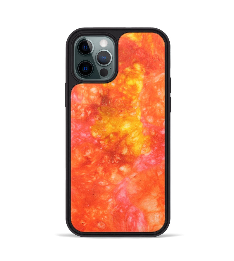 iPhone 12 Pro Wood+Resin Phone Case - Roman (Watercolor, 694379)