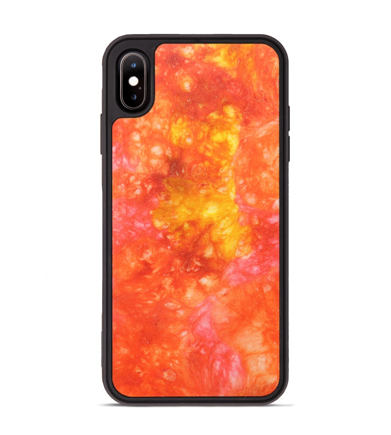 iPhone Xs Max Wood+Resin Phone Case - Roman (Watercolor, 694379)