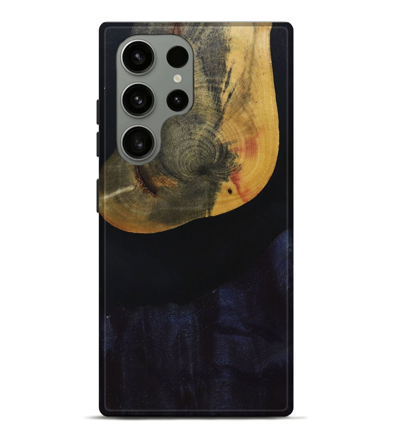 Galaxy S23 Ultra  Live Edge Phone Case - Charlotte (Pure Black, 694405)