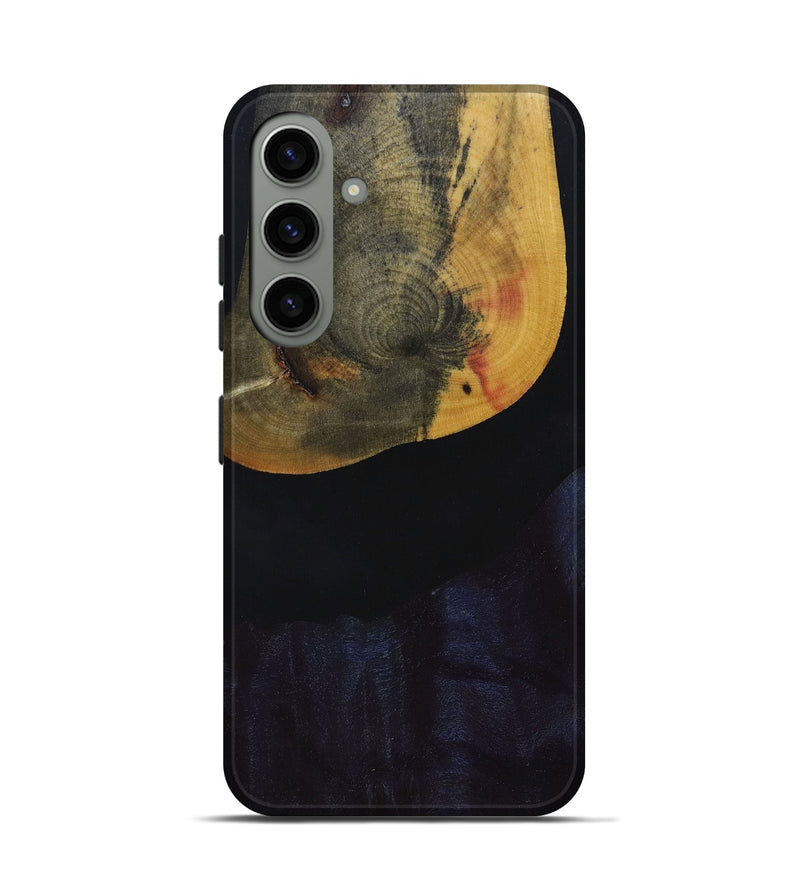 Galaxy S24  Live Edge Phone Case - Charlotte (Pure Black, 694405)
