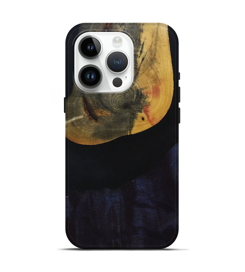iPhone 15 Pro  Live Edge Phone Case - Charlotte (Pure Black, 694405)