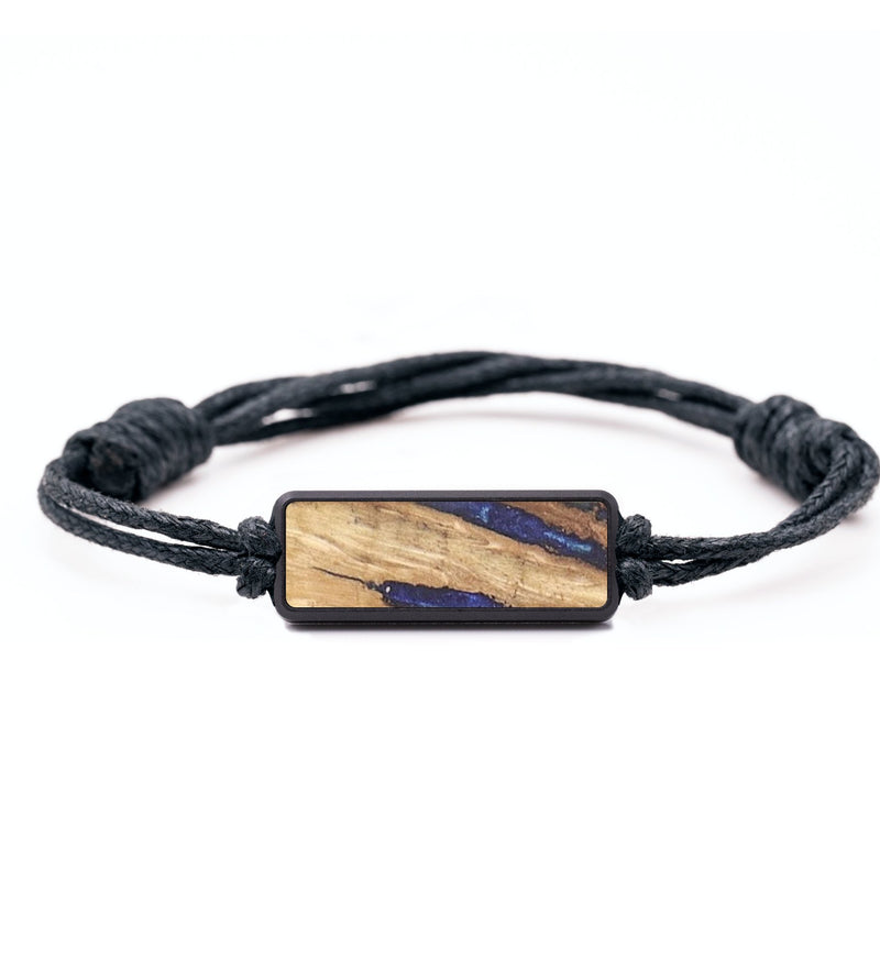 Classic Wood+Resin Bracelet - Debra (Blue, 694438)
