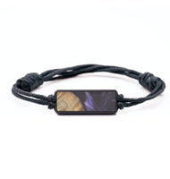 Classic Wood+Resin Bracelet - Marisol (Purple, 694563)