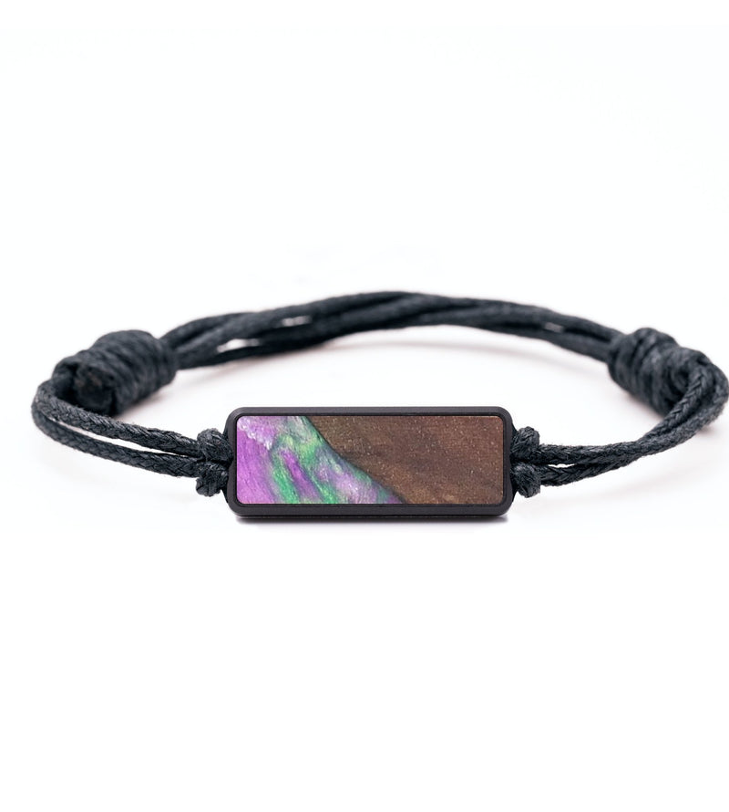 Classic Wood+Resin Bracelet - Vivian (Purple, 694566)