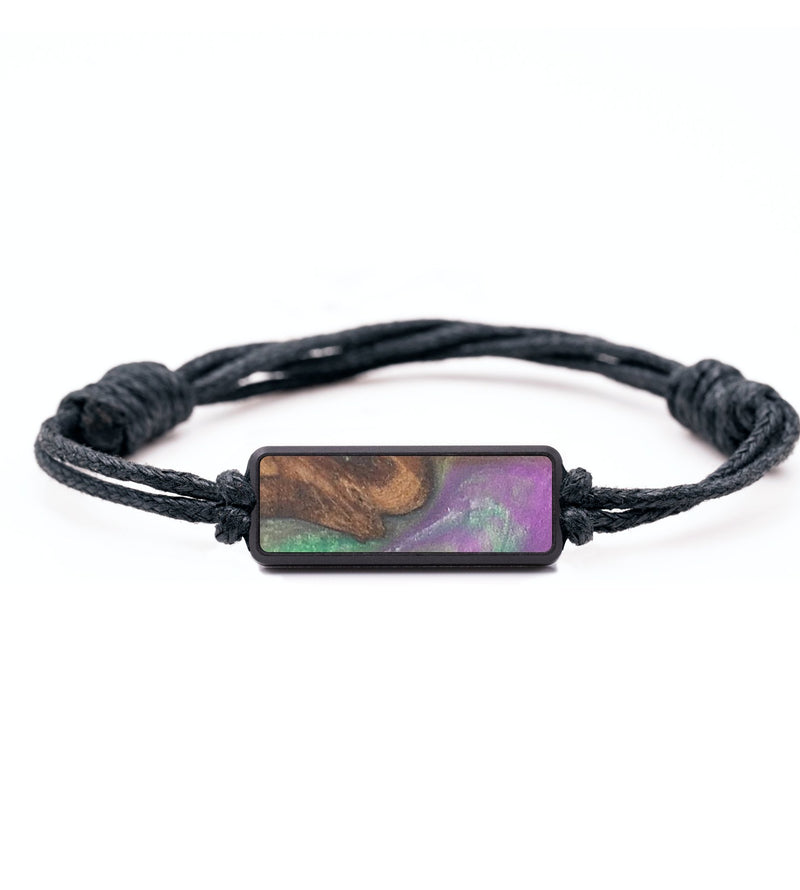 Classic Wood+Resin Bracelet - Pam (Purple, 694567)