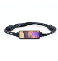 Classic Wood+Resin Bracelet - Catina (Purple, 694568)