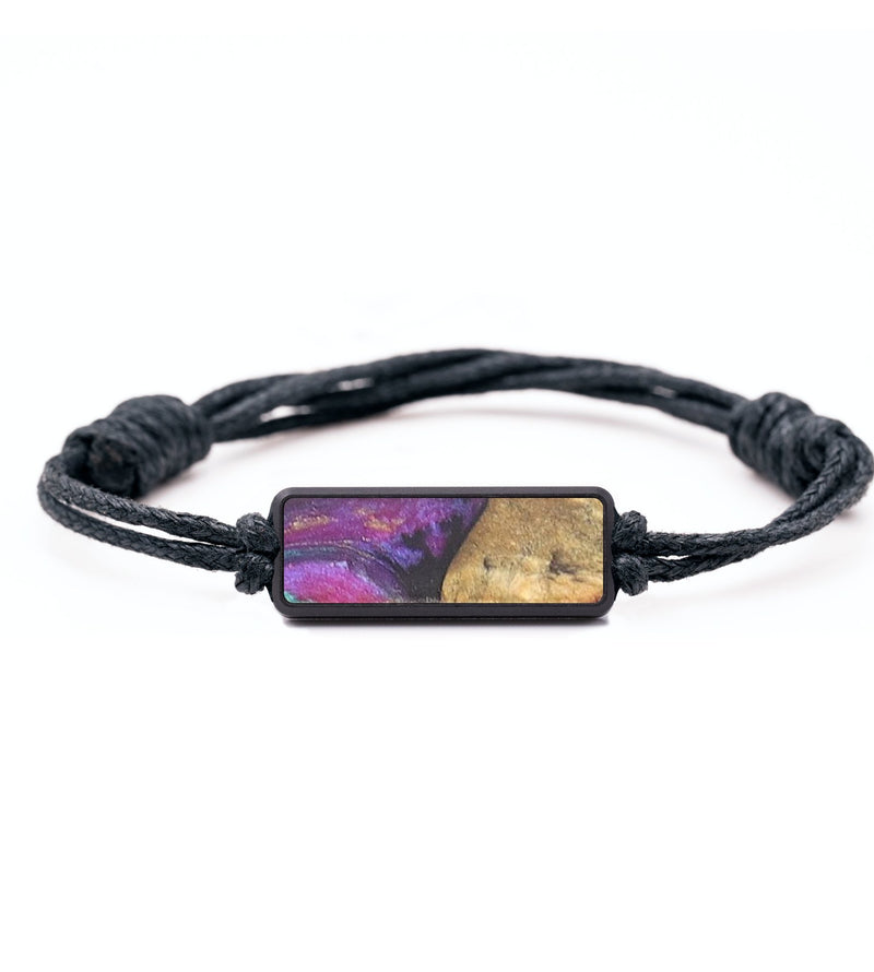 Classic Wood+Resin Bracelet - Tania (Purple, 694582)