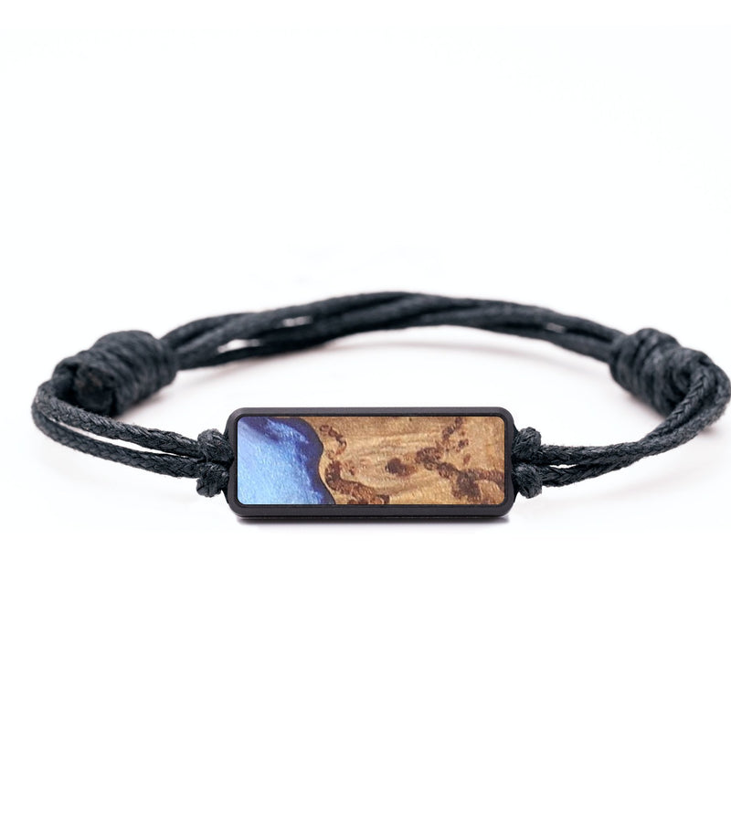 Classic Wood+Resin Bracelet - Ximena (Blue, 694620)