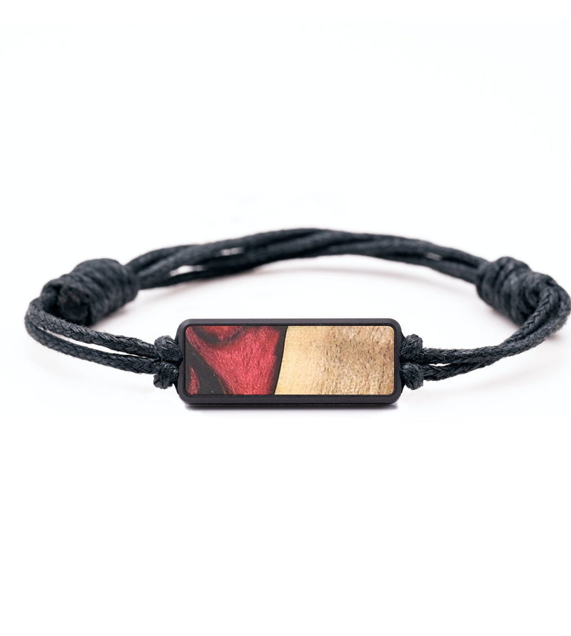 Classic Wood+Resin Bracelet - Ernestine (Red, 694694)