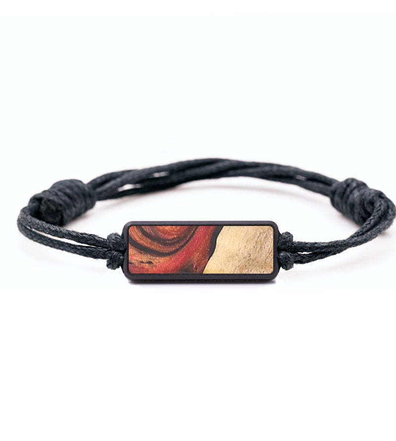 Classic Wood+Resin Bracelet - Celia (Red, 694698)