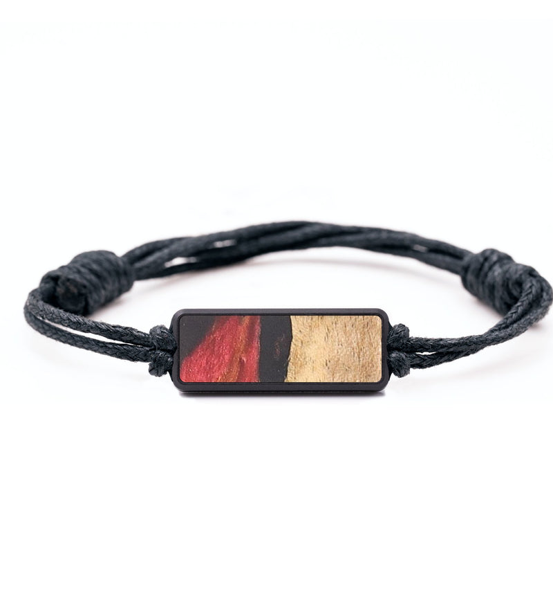 Classic Wood+Resin Bracelet - Hilda (Red, 694712)