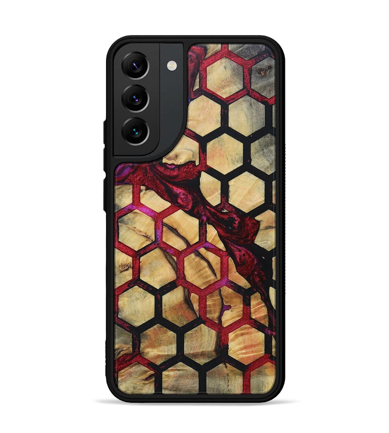 Galaxy S22 Plus Wood+Resin Phone Case - Messiah (Pattern, 694719)
