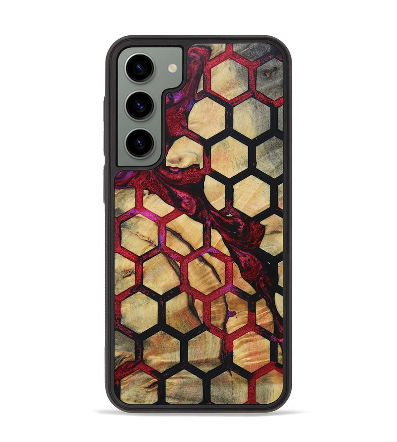 Galaxy S23 Plus Wood+Resin Phone Case - Messiah (Pattern, 694719)