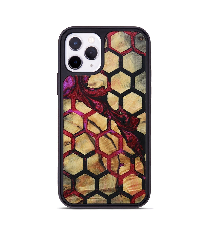 iPhone 11 Pro Wood+Resin Phone Case - Messiah (Pattern, 694719)