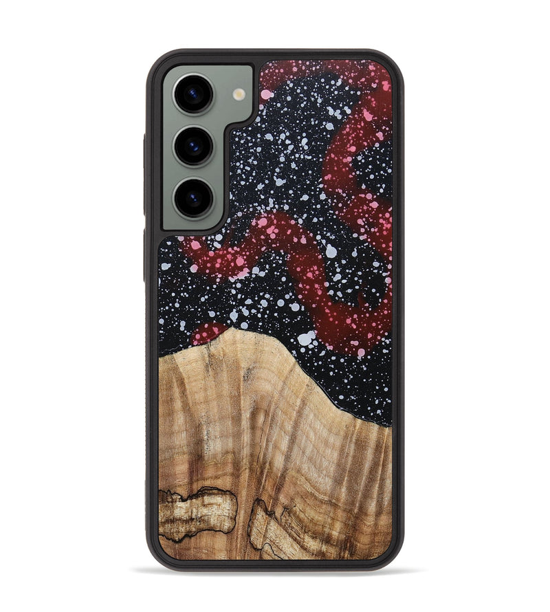 Galaxy S23 Plus Wood+Resin Phone Case - Bobby (Cosmos, 694758)