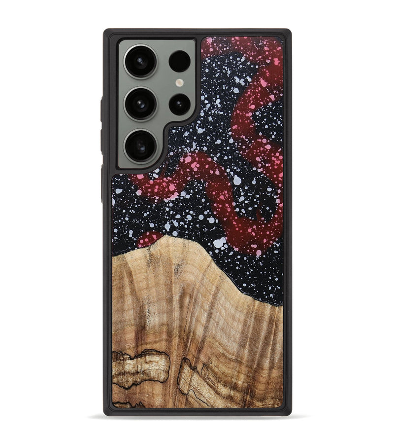 Galaxy S23 Ultra Wood+Resin Phone Case - Bobby (Cosmos, 694758)