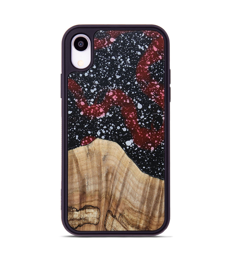 iPhone Xr Wood+Resin Phone Case - Bobby (Cosmos, 694758)