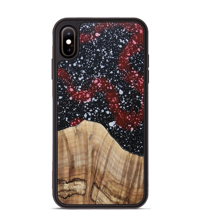 iPhone Xs Max Wood+Resin Phone Case - Bobby (Cosmos, 694758)