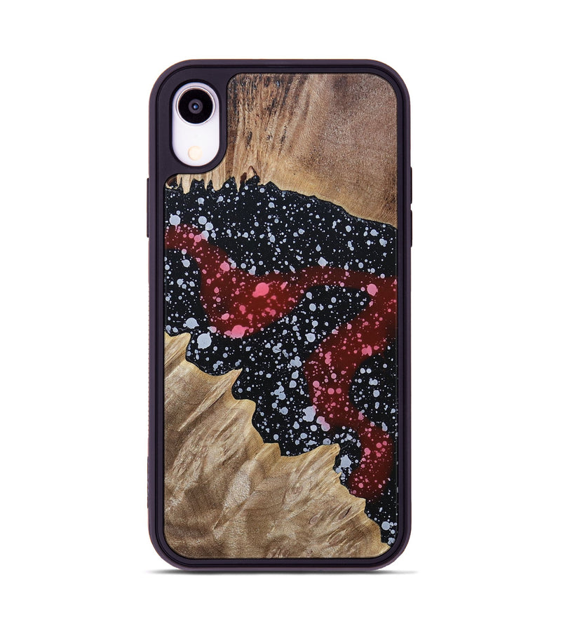 iPhone Xr Wood+Resin Phone Case - Joan (Cosmos, 694762)