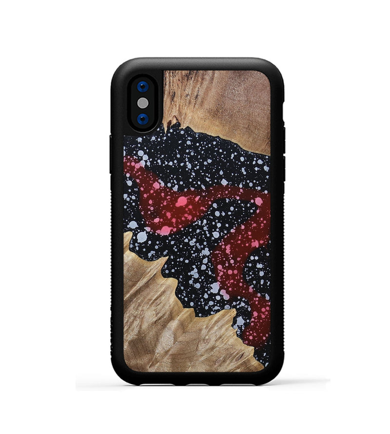 iPhone Xs Wood+Resin Phone Case - Joan (Cosmos, 694762)