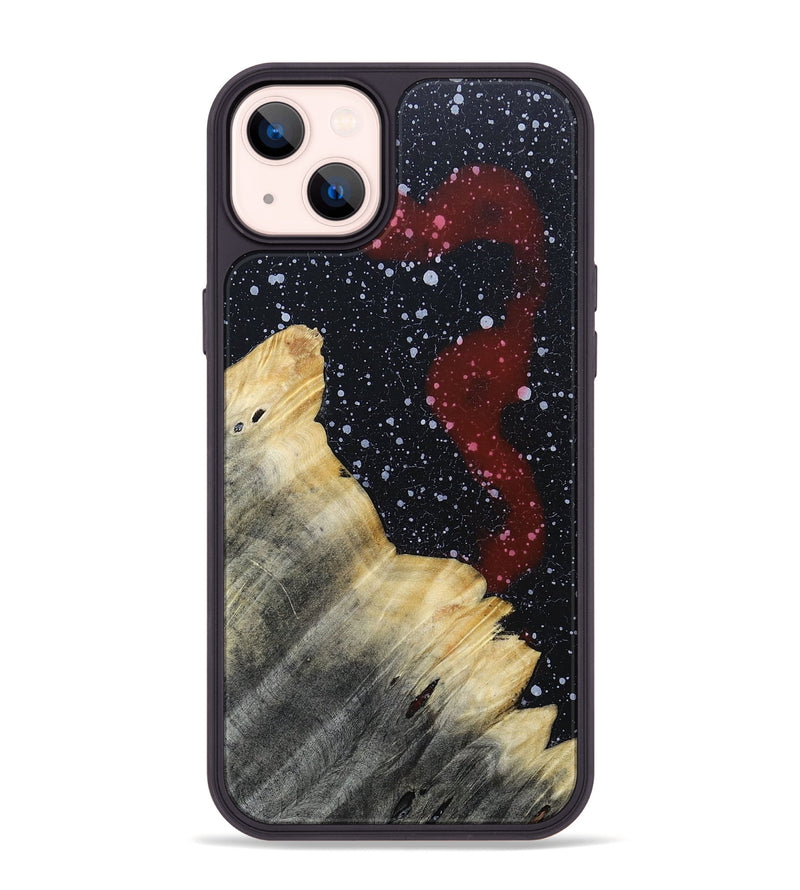 iPhone 14 Plus Wood+Resin Phone Case - Peyton (Cosmos, 694764)