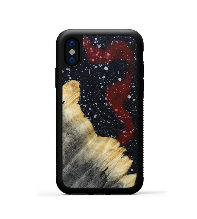 iPhone Xs Wood+Resin Phone Case - Peyton (Cosmos, 694764)