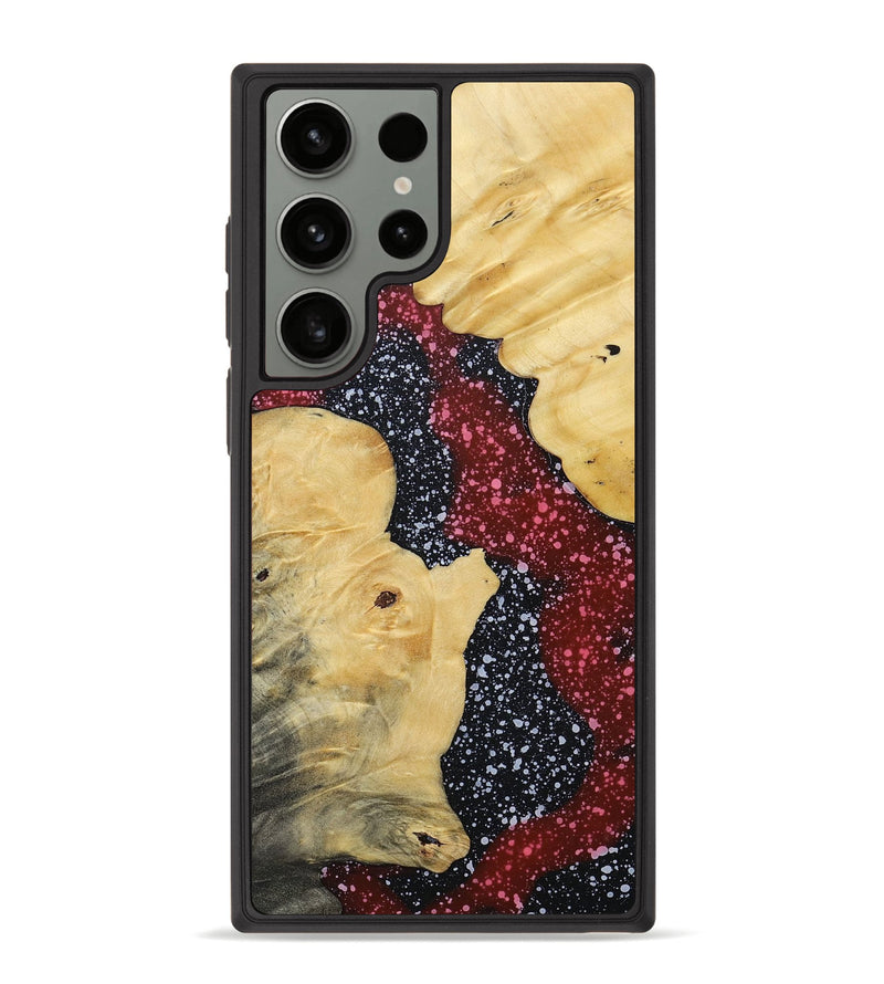Galaxy S23 Ultra Wood+Resin Phone Case - Donald (Cosmos, 694770)
