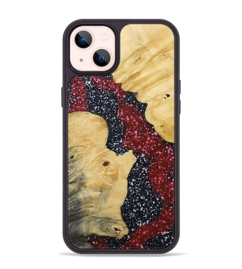 iPhone 14 Plus Wood+Resin Phone Case - Donald (Cosmos, 694770)