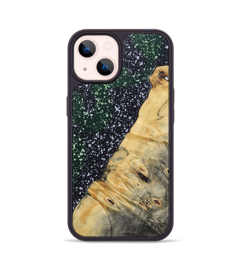 iPhone 14 Wood+Resin Phone Case - Hudson (Cosmos, 694771)