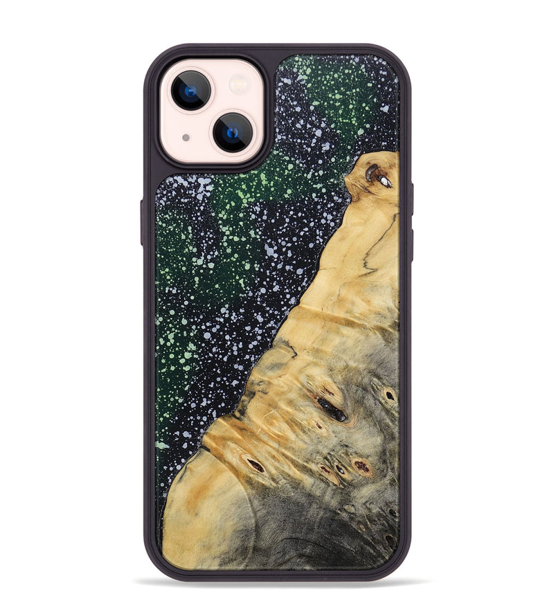 iPhone 14 Plus Wood+Resin Phone Case - Hudson (Cosmos, 694771)