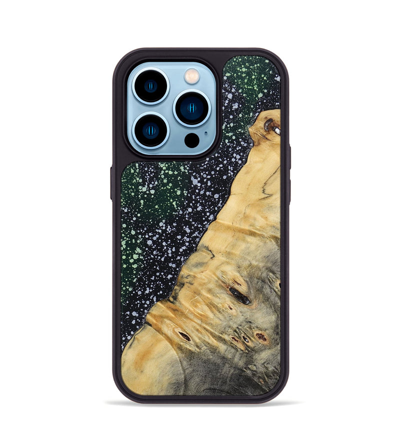 iPhone 14 Pro Wood+Resin Phone Case - Hudson (Cosmos, 694771)