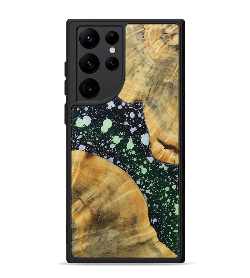 Galaxy S22 Ultra Wood+Resin Phone Case - Samara (Cosmos, 694773)