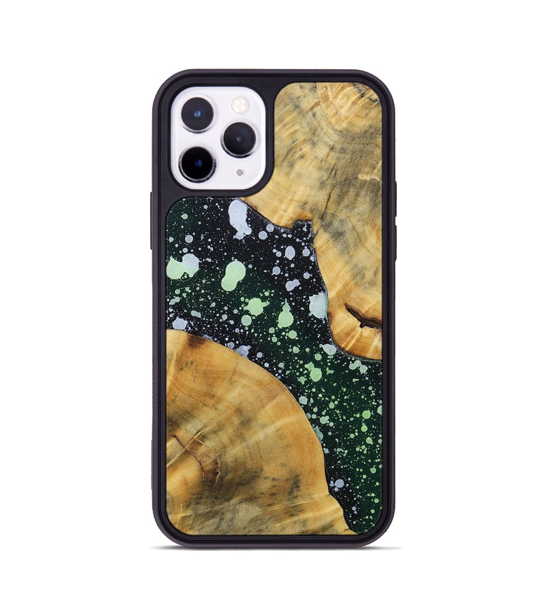 iPhone 11 Pro Wood+Resin Phone Case - Samara (Cosmos, 694773)