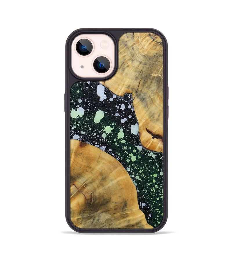 iPhone 14 Wood+Resin Phone Case - Samara (Cosmos, 694773)