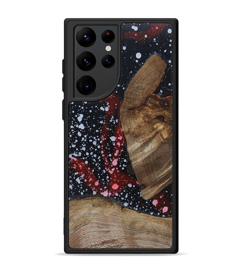 Galaxy S22 Ultra Wood+Resin Phone Case - Maxine (Cosmos, 694776)
