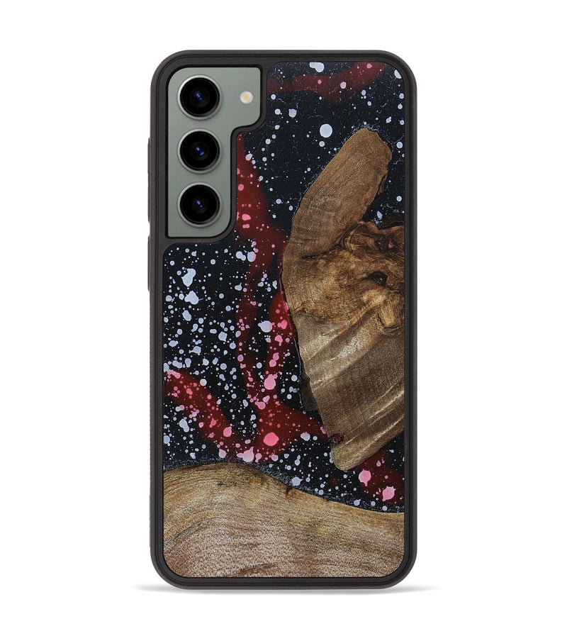 Galaxy S23 Plus Wood+Resin Phone Case - Maxine (Cosmos, 694776)